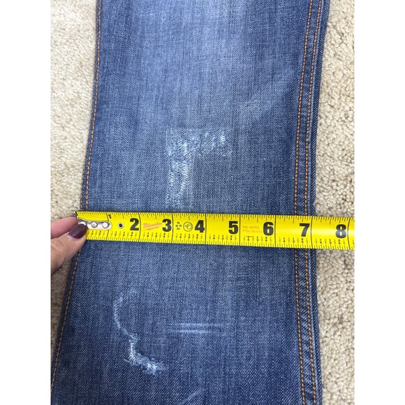 NWT Vintage Antik Denim Jeans Women's Sz 28 Y2K Bootcut Flare Hippie Embroidered - Picture 14 of 15